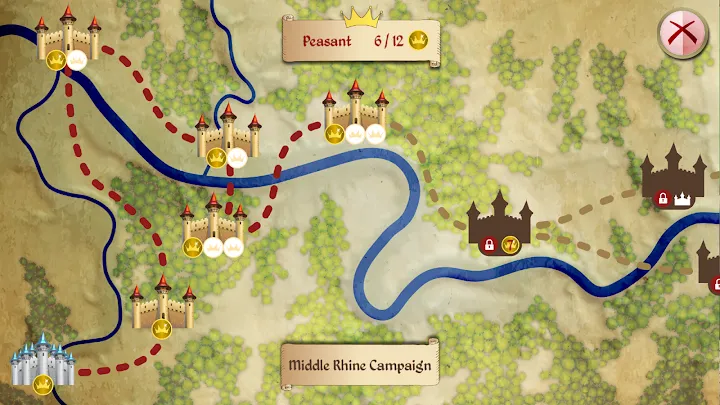 Widok zamku — Castles of Mad King Ludwig
